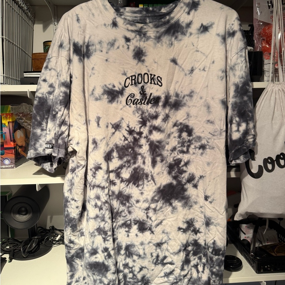 Crooks & Castles Monochrome Tie-Dye Tee